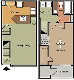Floor plan Townhouse