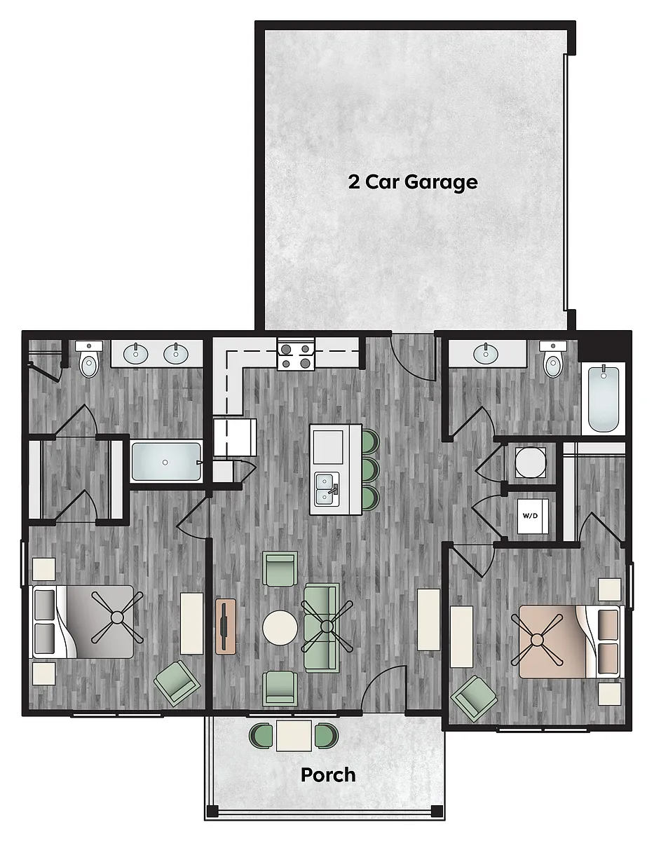 Floor plan Stetson
