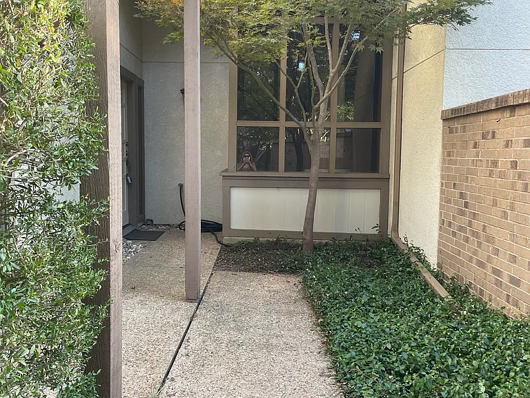 Front courtyard