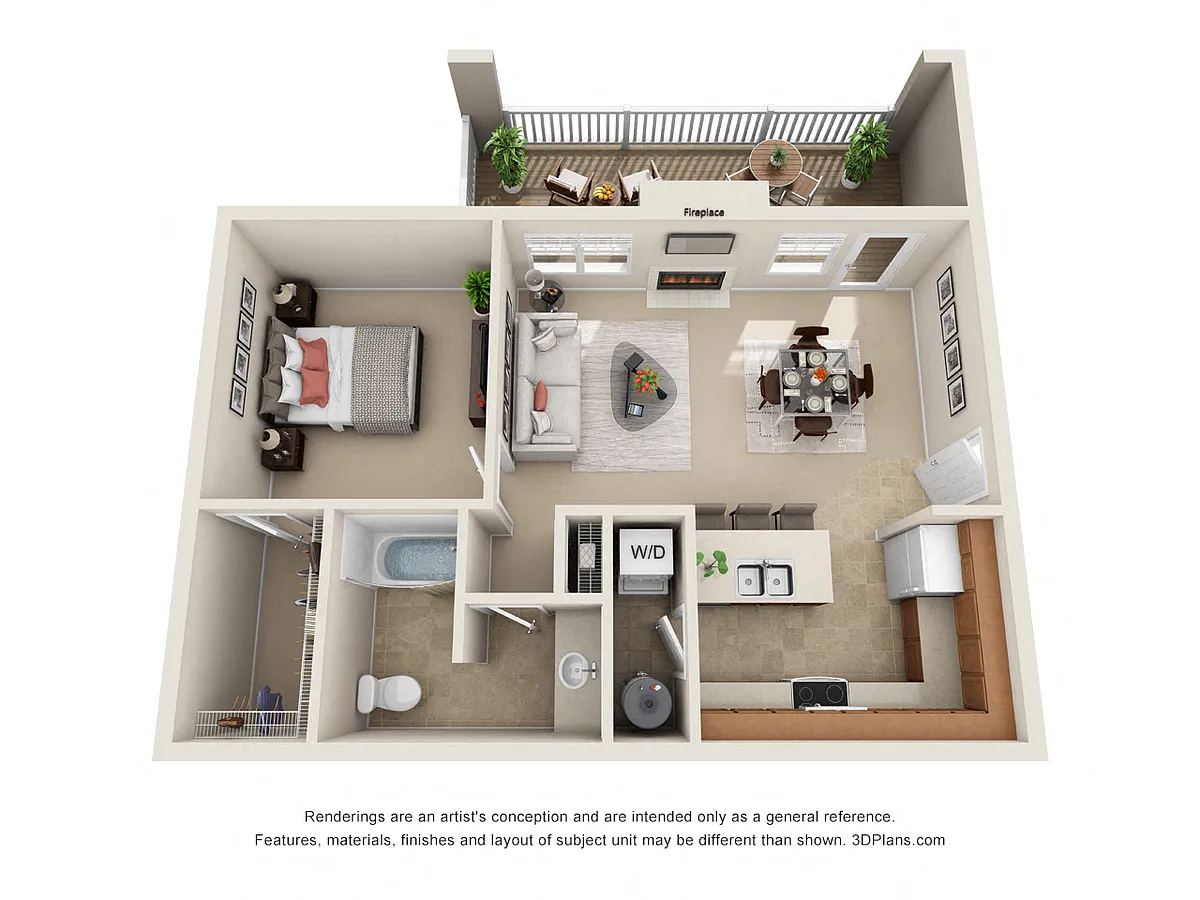 Floor plan Ashley I
