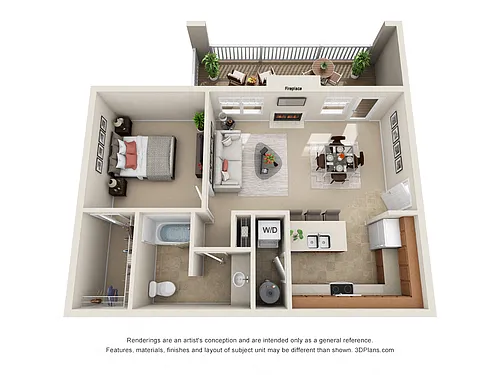 Floor plan Ashley I