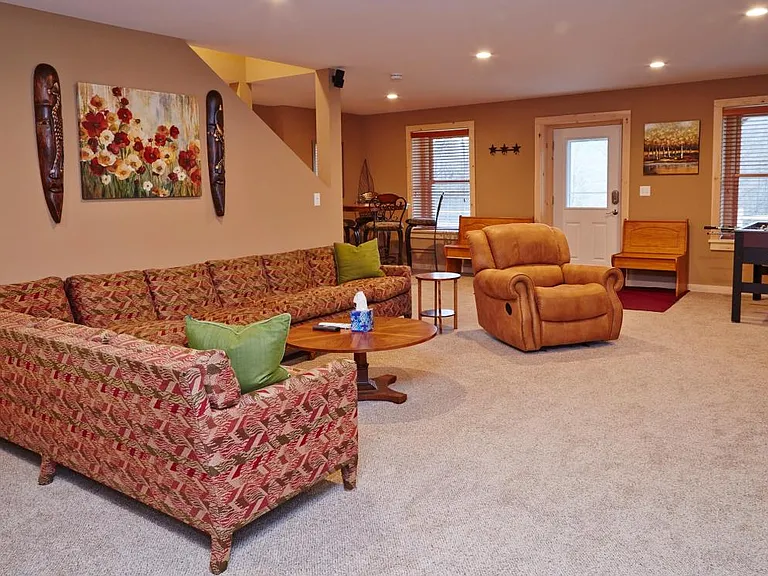 Lower level family room, Wii, Fooseball, Air hockey., large