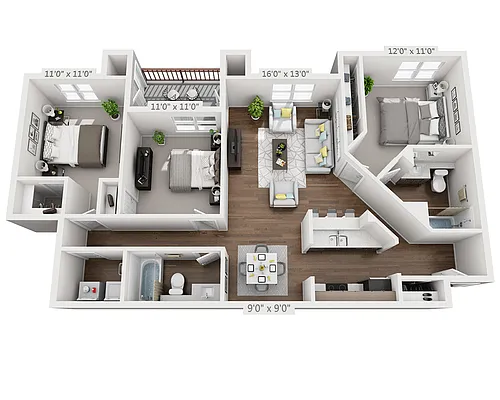 Floor plan C2A