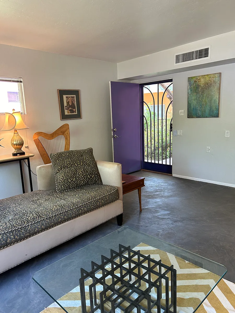 View of front door from the living room - 3203 E Terra Alta Blvd #B