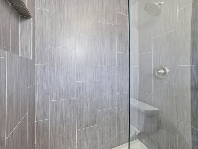 Master bath walk-in shower