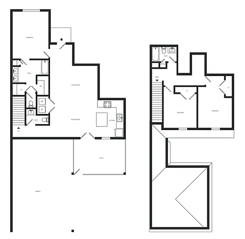 Floor plan Birch - Oak Heritage