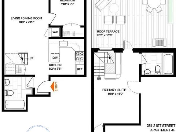 2nd image of 351-353 21st St #4F