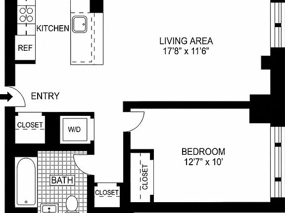 2nd image of 171 W 131st St APT 514