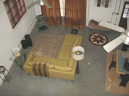 View from Second floor to Livingroom