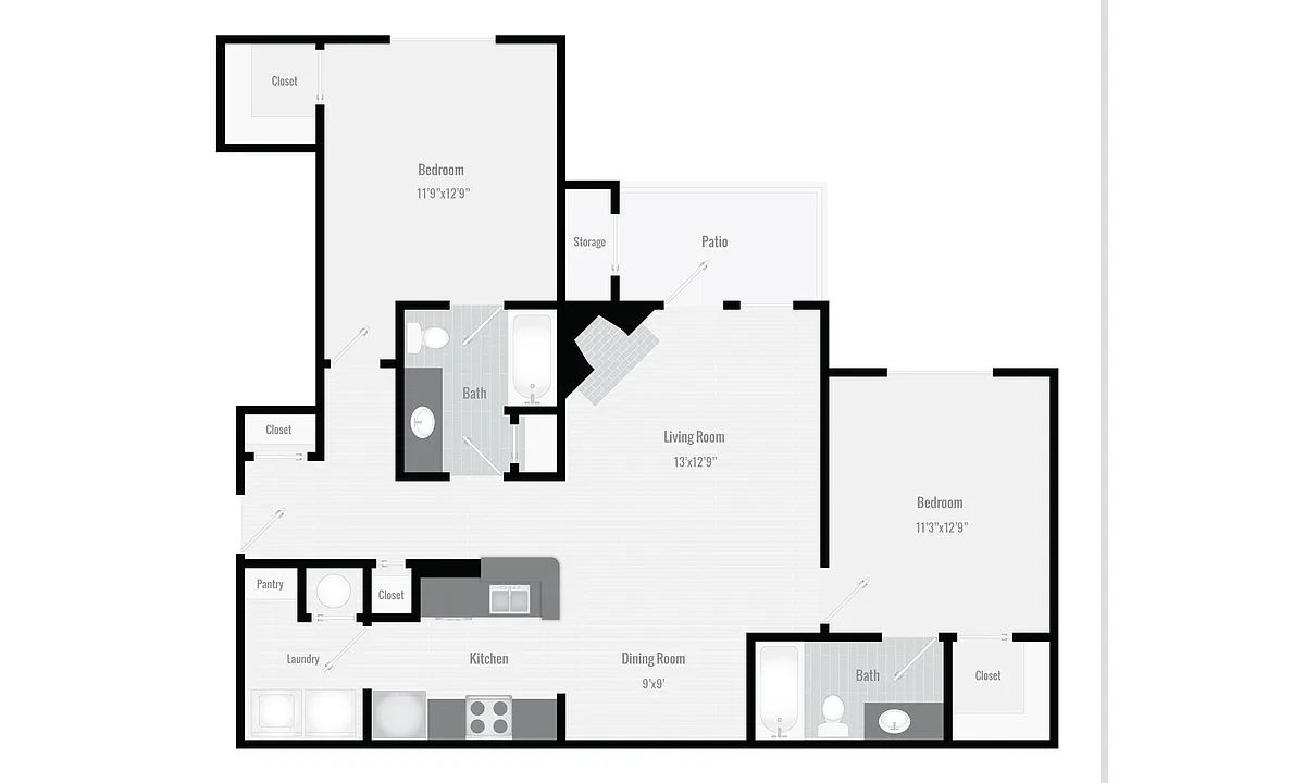Floor plan B2