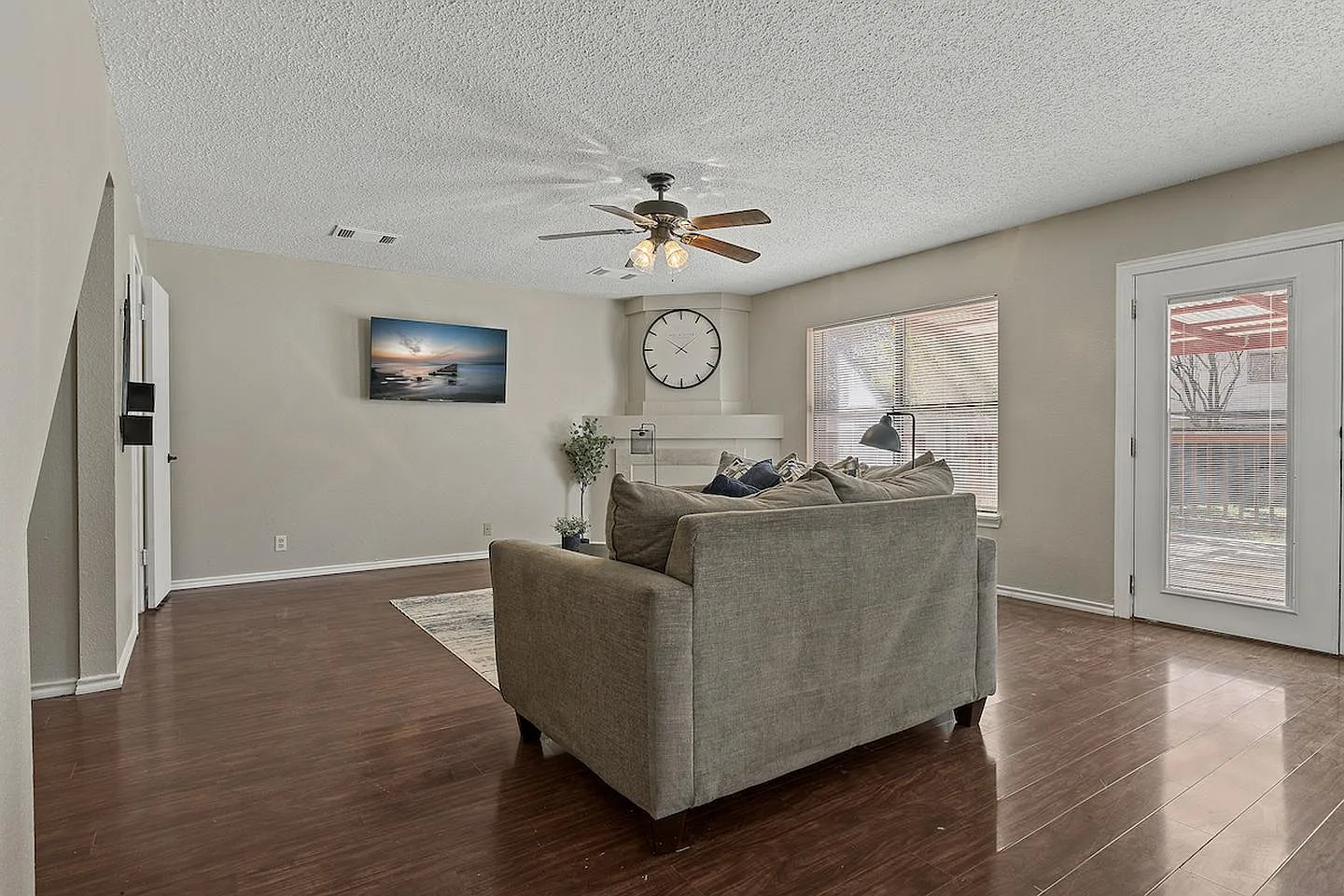 Charming Rue De Lis Home with Vaulted Ceilings & Fireplace — Photo 1