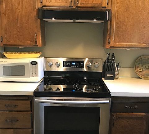 NEW OVERHEAD FAN & WINDOW