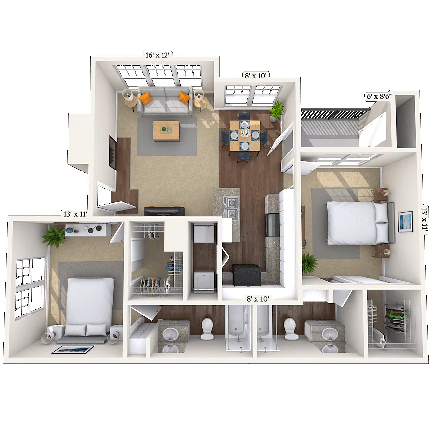 Floor plan Bradford