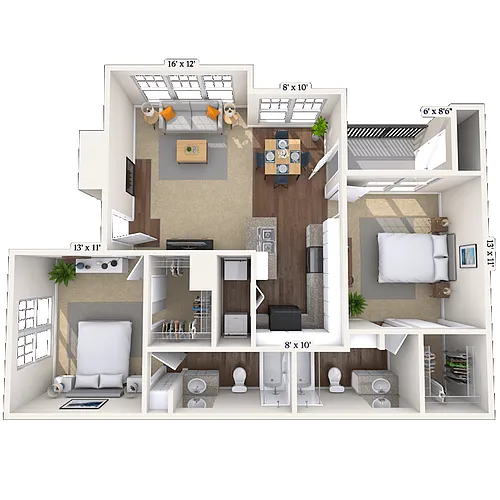 Floor plan Bradford
