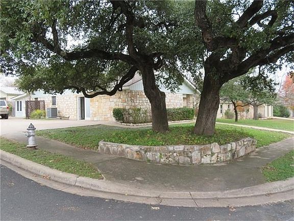 View of the front of the home from the corner.