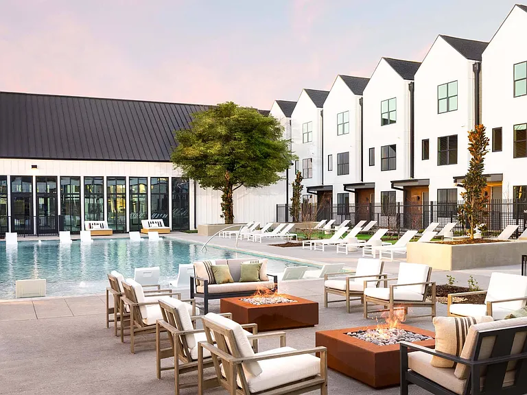 Dive into luxury with our expansive resort-style pool, perfect for relaxing under the sun.