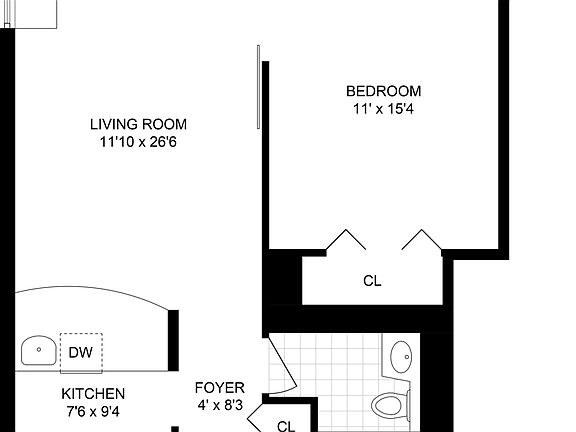 2nd image of 350 W 50th St APT 31C