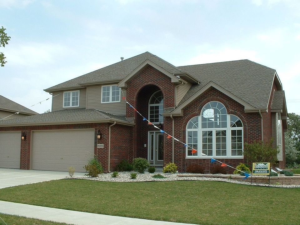 Fully landscaped lot
