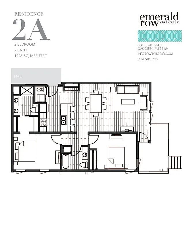 Floor plan 2A