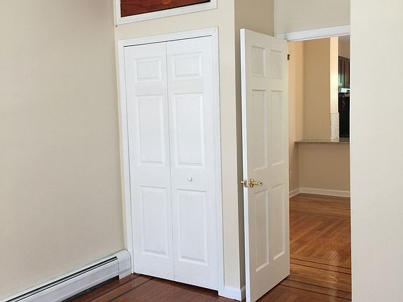 bedroom with large closet