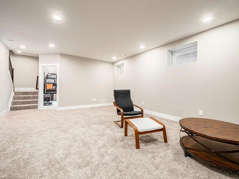 Finished basement