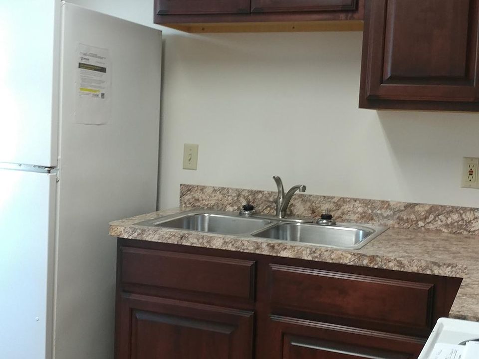 New kitchen cabinets and counter top. 