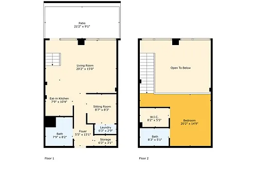 Floor plan Loft
