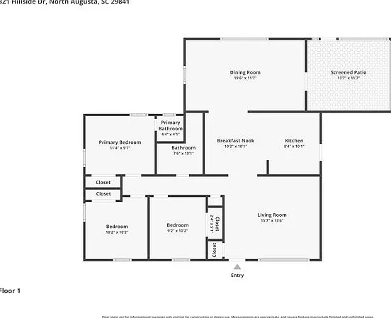 3 bed, 1.5 bath, 1174 sqft, $1,525 — Photo 2