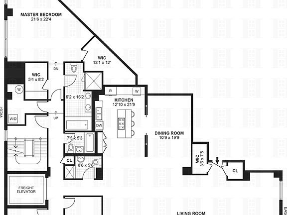 2nd image of 205 W 19th St APT 8F