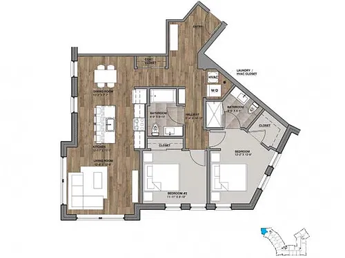 Floor plan B