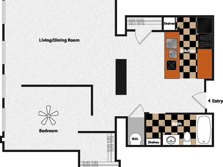East 8 Lofts floorplan