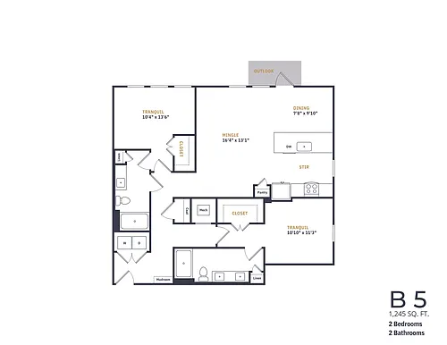 Floor plan B5