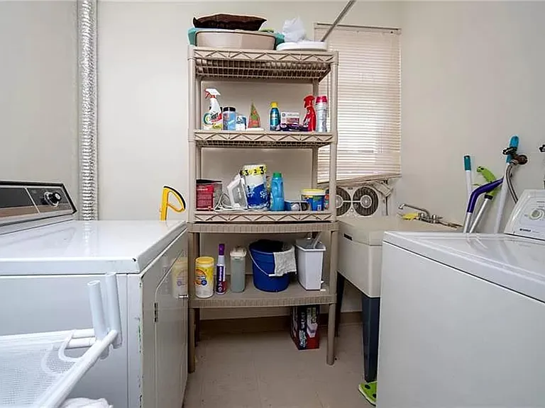 Laundry room (inside Unit 2 on the bottom floor)
