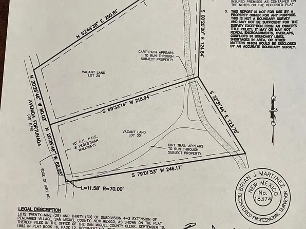 29 Avenida Fortunada, Rociada, NM 87742