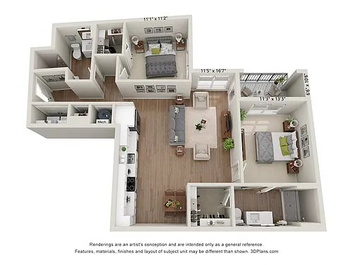 Floor plan B2