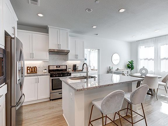 Fabulous bright, open kitchen, living, and dining room