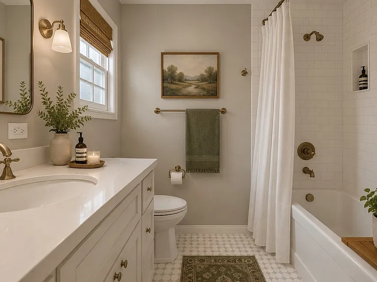 Primary ensuite bathroom