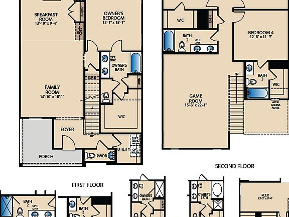 Carson Floorplans