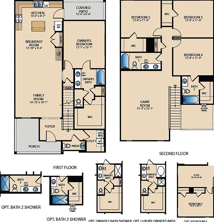 Carson Floorplans