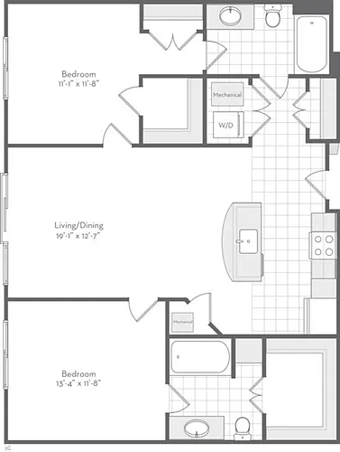 Floor plan The Holiday