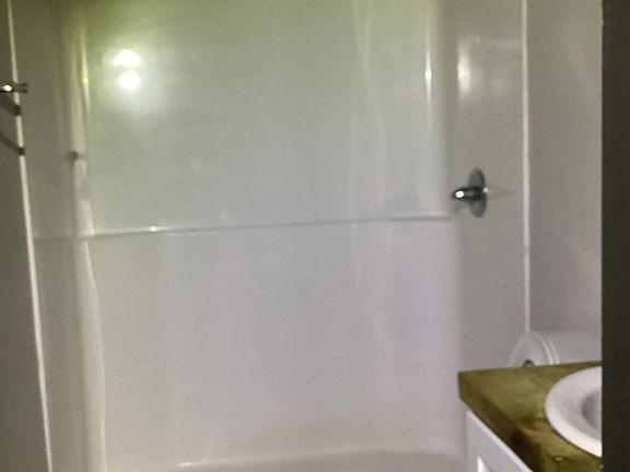 Bath with walk in shower