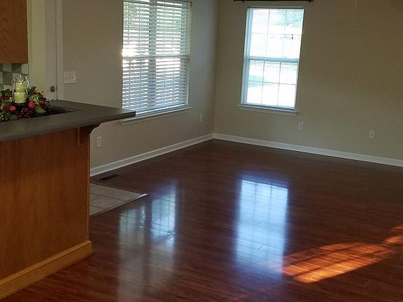 View from Dining area into Living area