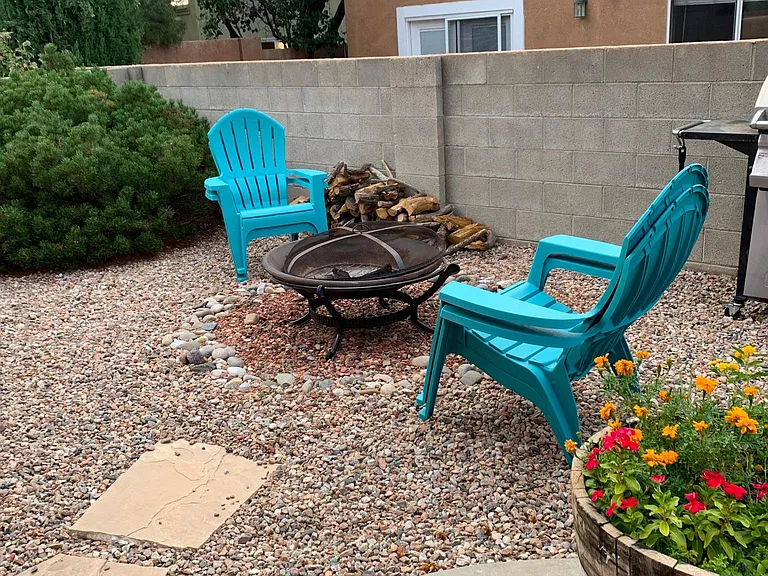 Back patio