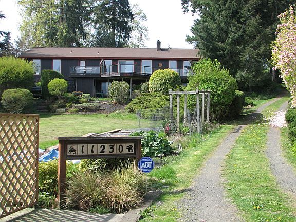 Driveway entrance to property