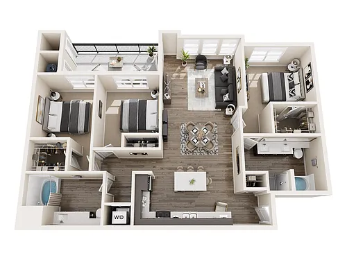 Floor plan Croquis
