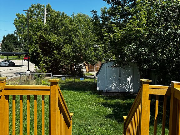 Back patio & yard