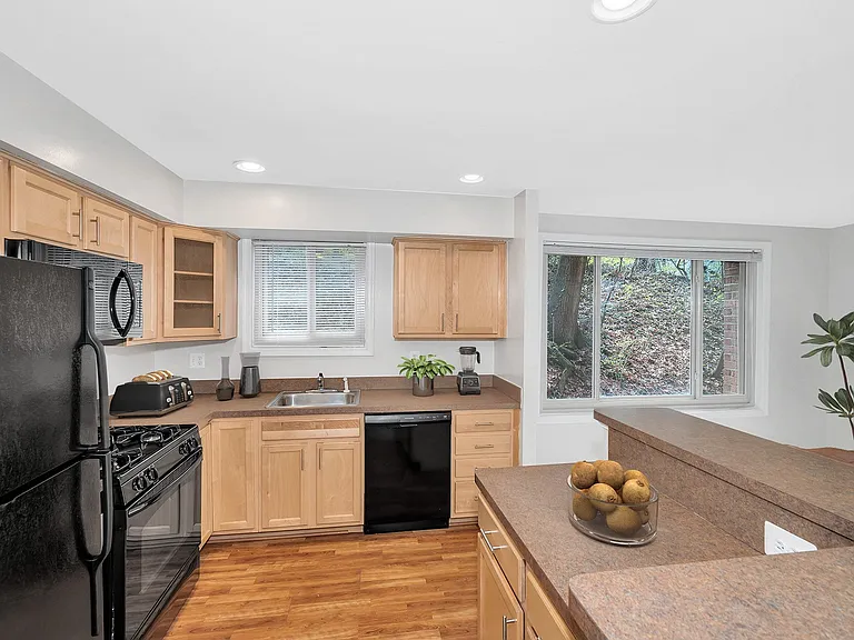 Spacious and fully equipped kitchens