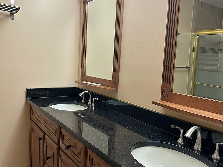master bathroom sink