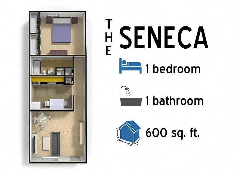 Floor plan The Seneca