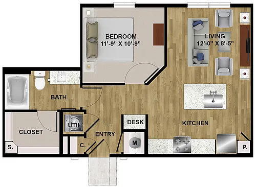 Floor plan A7